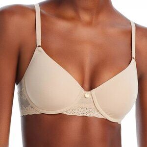 Natori Bliss Perfection All-Day Underwire Contour Bra Café 36DD